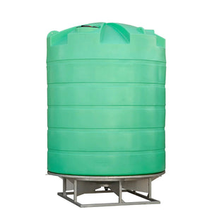 16416 - Tanks - 13,600L Cone Tank on Stand - Black - Austral Ag