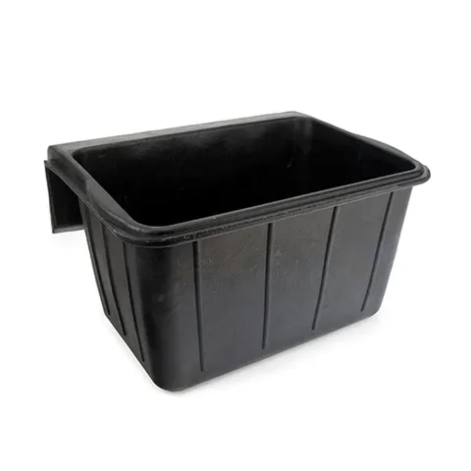 Rail Hanging Feed Bucket Animal Accessories Bainbridge Pty Ltd 16L