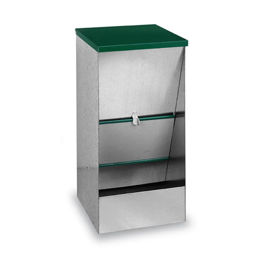 Galvanised Dog Feeder Self Feeder Animal Accessories Bainbridge Large 15kg
