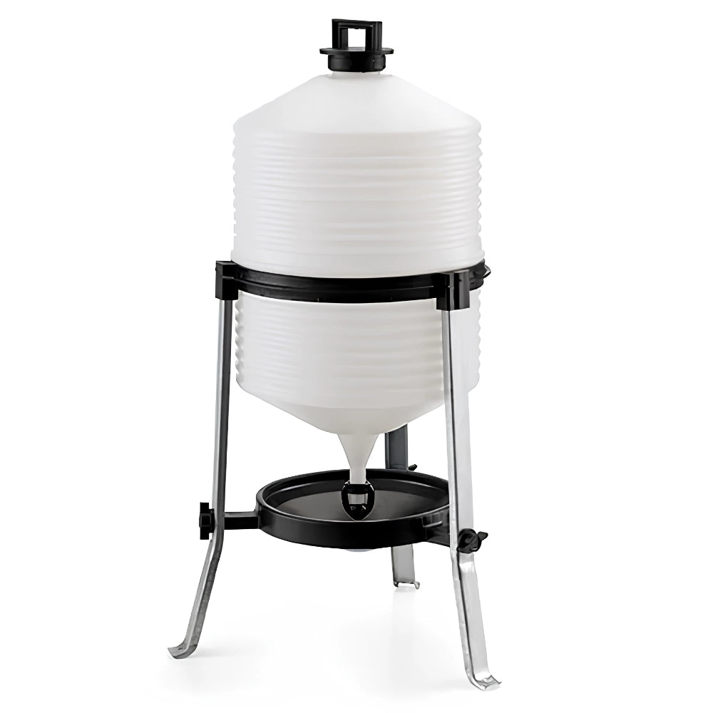Plastic Tripod Poultry Drinker with Metal Legs Animal Accessories Bainbridge Pty Ltd 30L