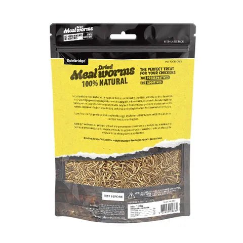 14501- Supplementation-Chicken Treat - Dried Mealworms-250g - Austral Ag