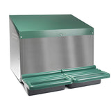 Nesting Box Metal & Plastic - Outside - Double Hole Animal Accessories Bainbridge Pty Ltd