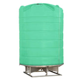 16418 - Tanks - 15,000L Cone Tank on Stand - Black - Austral Ag