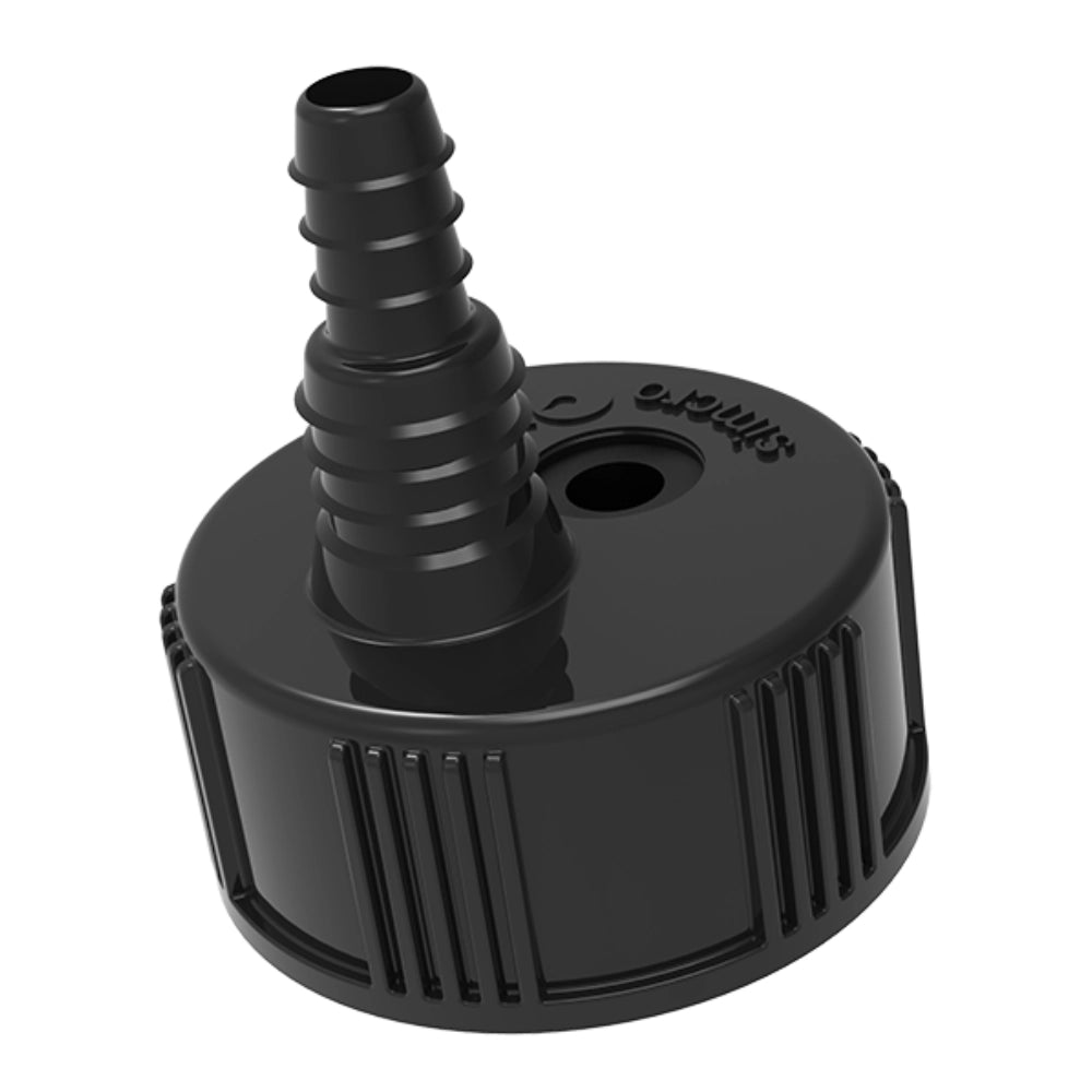 Vented dual spigot dispensing cap