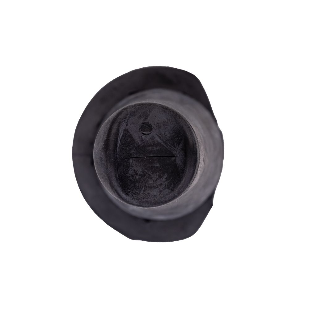 Black rubber under side of a big softy calf on a white backgroundeat by excal 