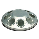 Galvanised Chick Feeder 8 Hole