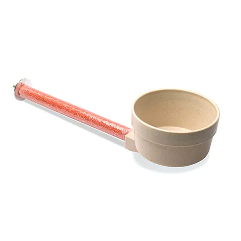 Bird Bowl Bolt On Wiith Perch