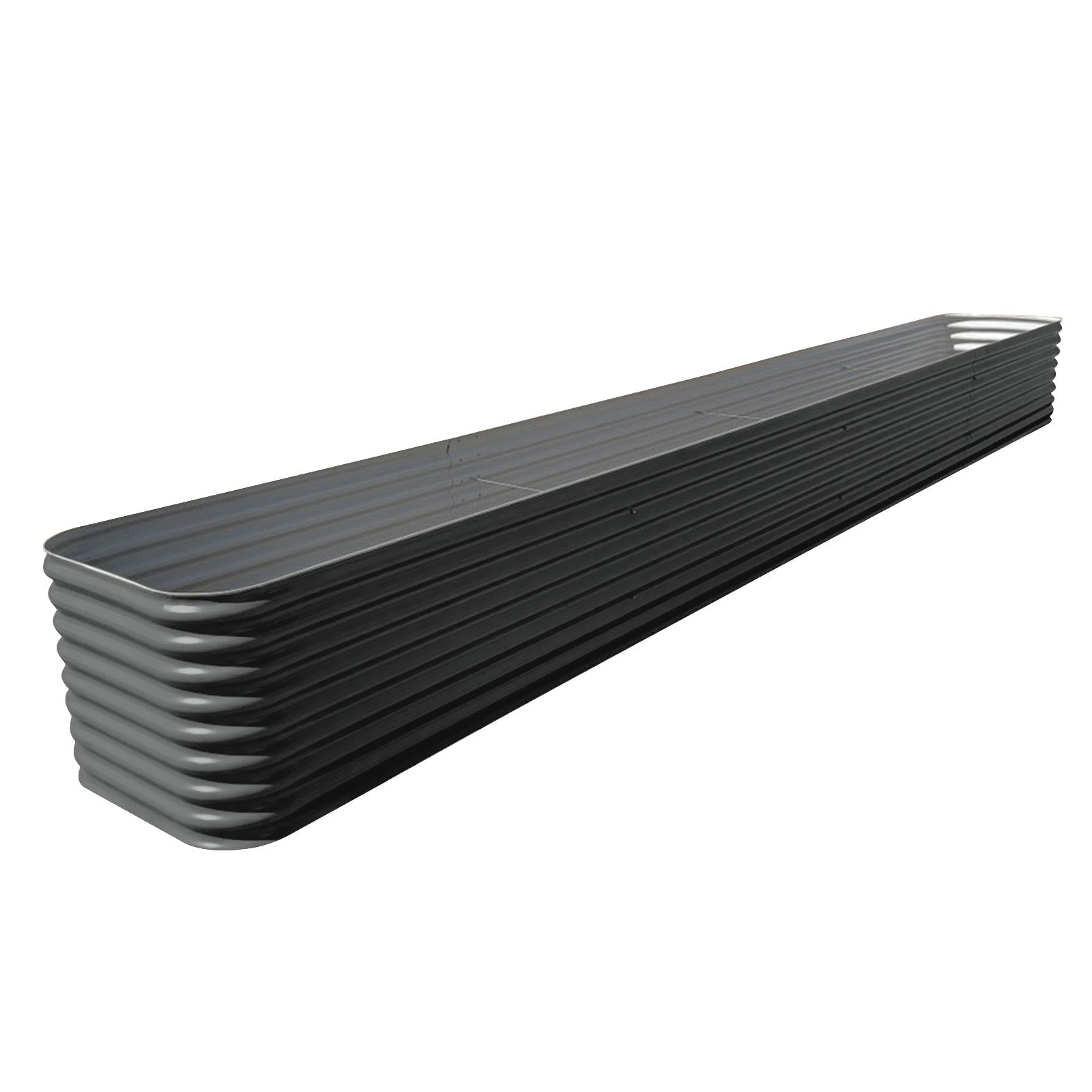 15682 - Tanks - Slimline Steel Garden Bed - Raised Rectangle Planter Box - 600mm - 1200mm - Austral Ag