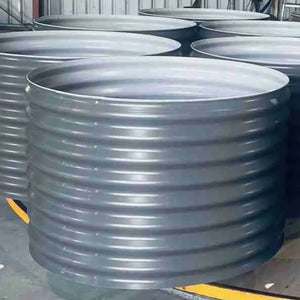 15893 - Tanks - Round Steel Garden Bed - Raised Circle Planter Box - 1000mm - Galvanised - Austral Ag