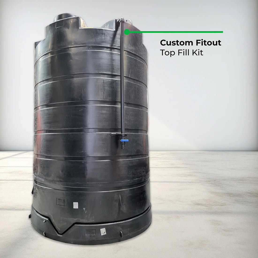 16,000L Universal Rapid Drain Tank & Base - Tanks - Austral Ag