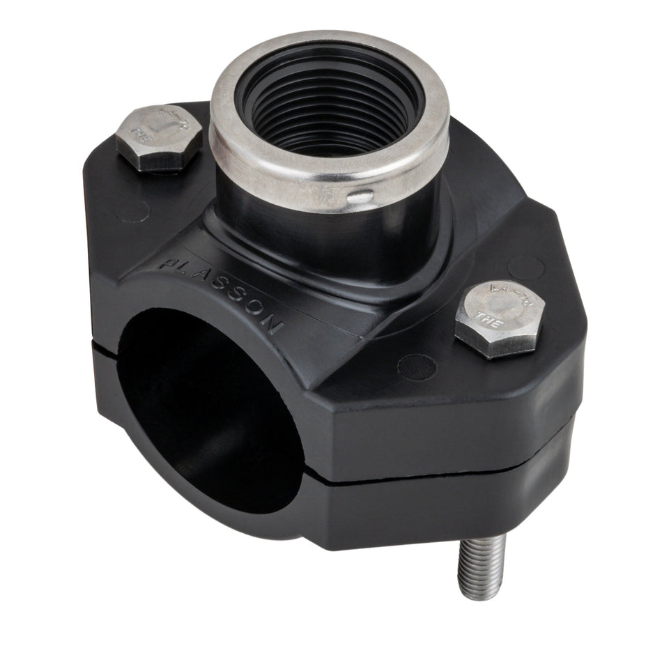 Tapping Saddle Rural Gal Fittings Plasson Australia Pty Ltd 1 1/4" x 1/2"