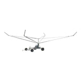 Photo of an agricultural irrigator on a white background