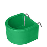 16186 - Livestock - Fence Feeder D Shape - Bright Green - Austral Ag