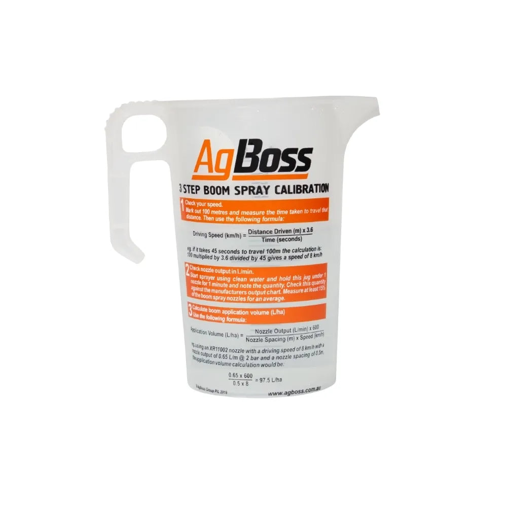 PourMaxx Jug Boom Spray Calibration