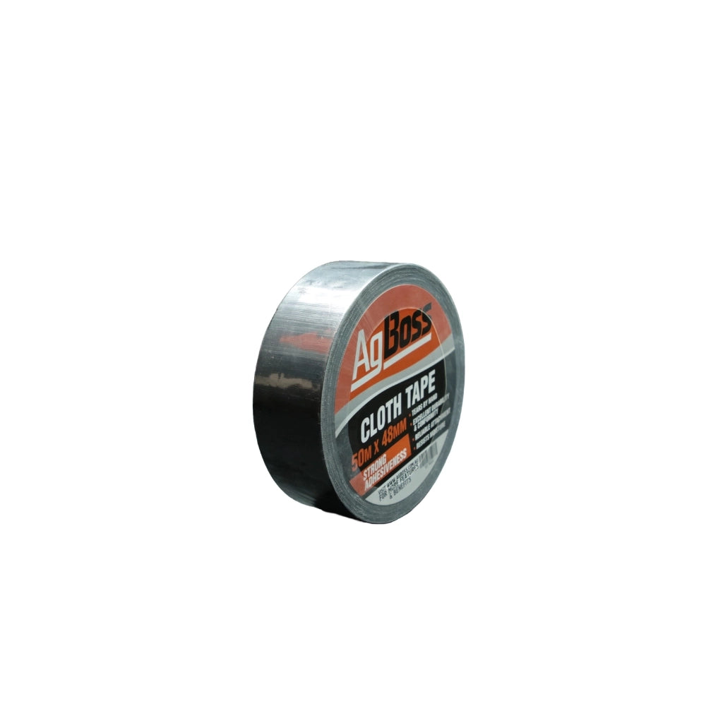 Roll of AgBoss cloth tape on a white background