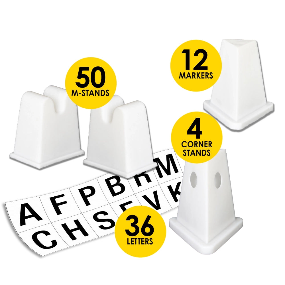 Arena Marker Complete Set with Letters AgBoss Product from Austral Ag