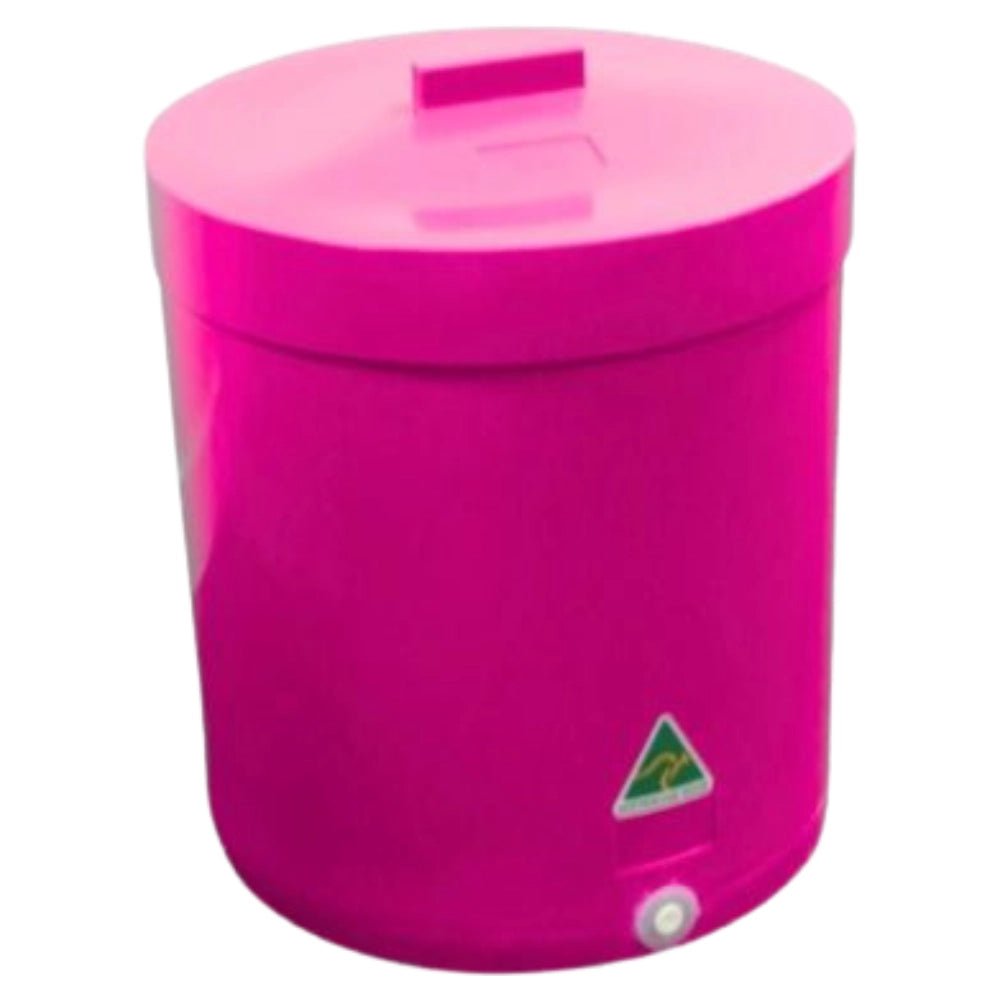 18006 - Animal Accessories - Grazer Feed Bin with Lid - NOT Including Inserts - Black - Austral Ag