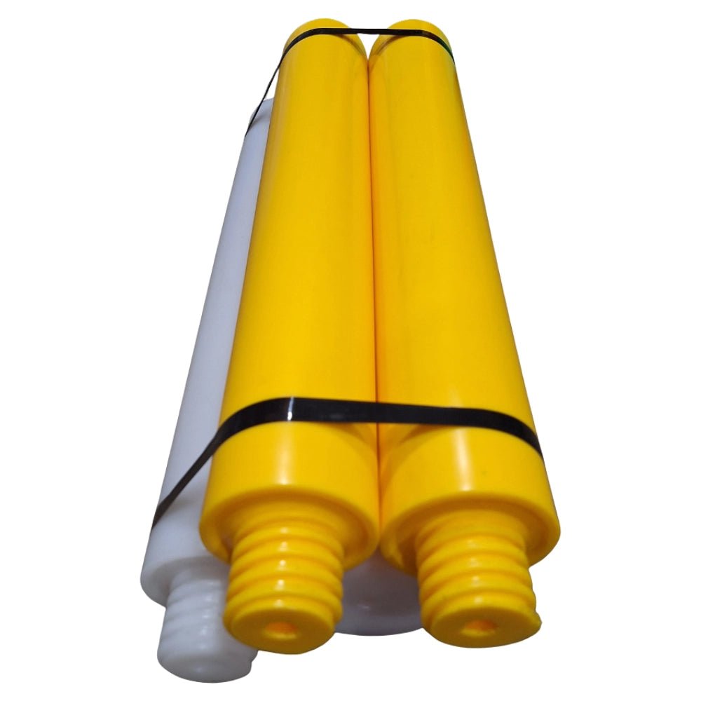18064- Animal Accessories-Cavaletti Jump Pole - 2.4m (4 x 60cm)-Yellow - Austral Ag