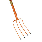 Manure Fork Prong Wooden Handle