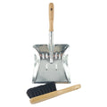 18183- Hardware-Steel Dustpan & Brush - Austral Ag