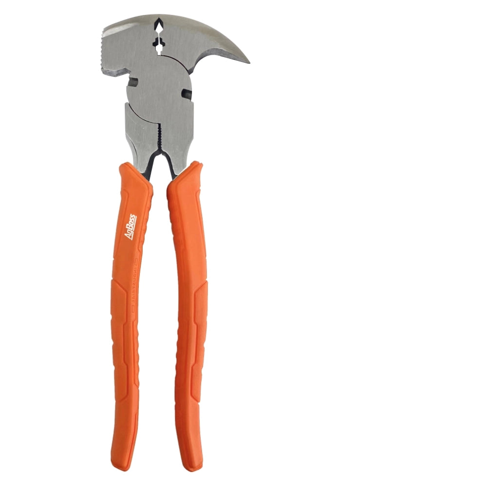 Parrot Beak Fencing Pliers with Rubber Grips