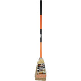 8 Tie Millet Broom with Cane Inserts