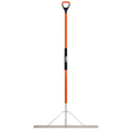 36 Tooth Landscape Rake Head Aluminium