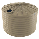 Beige water tank on a white background
