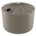 Beige water tank on a white background