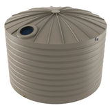 Beige water tank on a white background