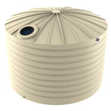 Beige water tank on a white background