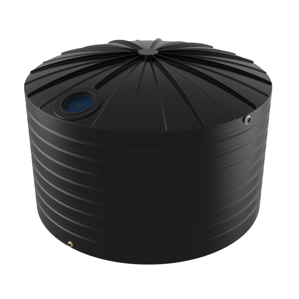 18880- Tanks-Bushmans 22500L Round Water Tank-Birch Grey - Austral Ag