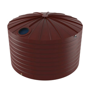 18883- Tanks-Bushmans 22500L Round Water Tank-Heritage Red - Austral Ag