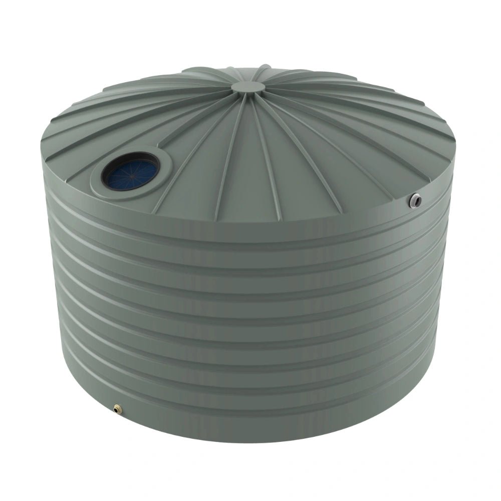 18885- Tanks-Bushmans 22500L Round Water Tank-Mist Green - Austral Ag