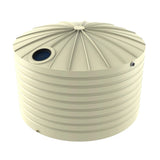 18889- Tanks-Bushmans 22500L Round Water Tank-Smooth Cream - Austral Ag