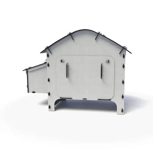 18898 - Animal Accessories - Chicken Coop with Pitched Roof Elevated Plastic Chook House - Small - Austral Ag