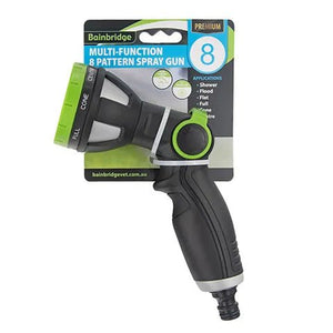 18979 - Hardware - Multi - Nozzle 8 Pattern Garden Spray Gun with Adjustable Flow - Austral Ag
