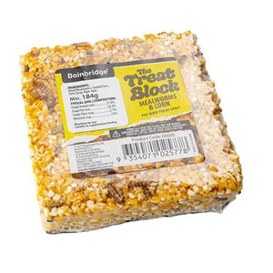 18992 - Supplementation - Chicken Treat - Flock Blocks with Dried Mealworms - Mealworms & Corn - Austral Ag