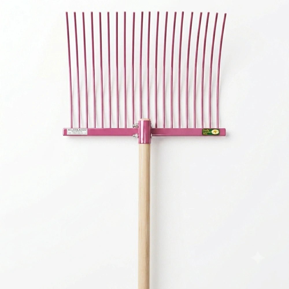 19028- Hardware-Millenia Stable Fork - Classic Rake-Pink - Austral Ag