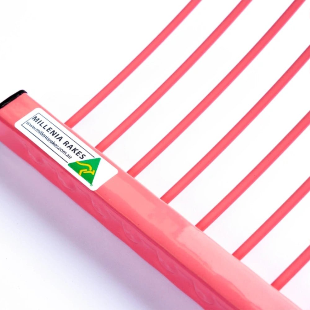 19028- Hardware-Millenia Stable Fork - Classic Rake-Pink - Austral Ag