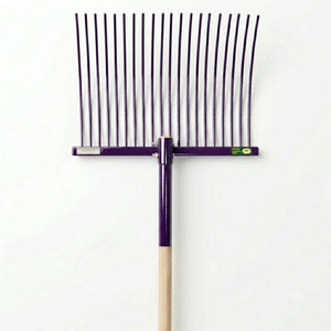 19029- Hardware-Millenia Stable Fork - Classic Rake-Purple - Austral Ag
