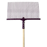 19035- Hardware-Millenia Stable Fork - Jumbo Rake-Purple - Austral Ag
