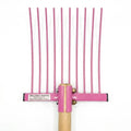 19046- Hardware-Millenia Stable Fork - Mini Rake-Pink - Austral Ag