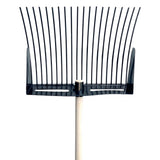 19049- Hardware-Millenia Shovel-Rake-Black - Austral Ag