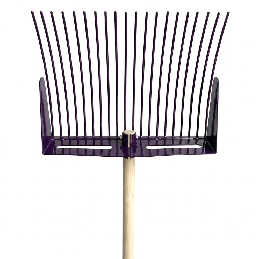 19053- Hardware-Millenia Shovel-Rake-Purple - Austral Ag
