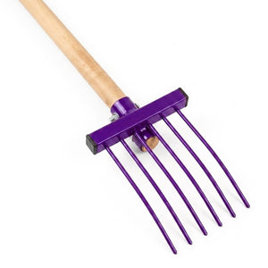 19065- Hardware-Millenia Tiller-Rake-Purple - Austral Ag