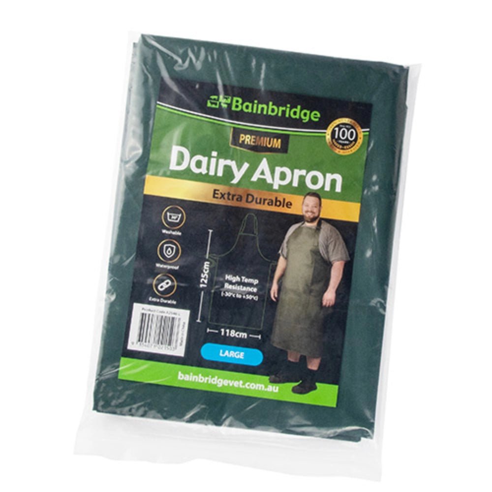19105- Livestock-Premium Milker Apron without Pockets-Large - Austral Ag