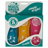 19171- Animal Accessories-MagicBrush Equine - Horse Grooming Brush-Multi-Colour 3 Pack - Austral Ag