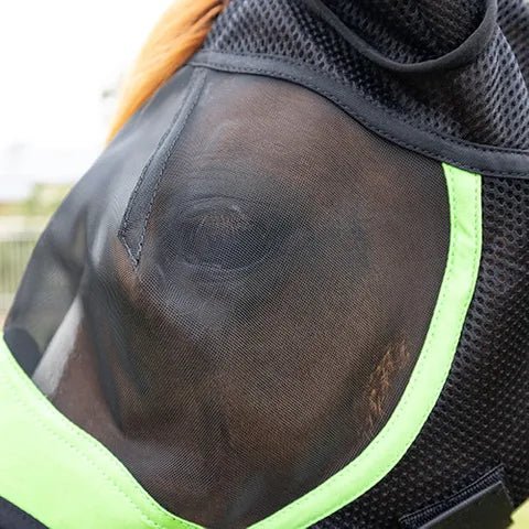 19181- Animal Accessories-Fly Mask - Professional with Ears-Cob - Austral Ag