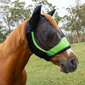 19181- Animal Accessories-Fly Mask - Professional with Ears-Cob - Austral Ag